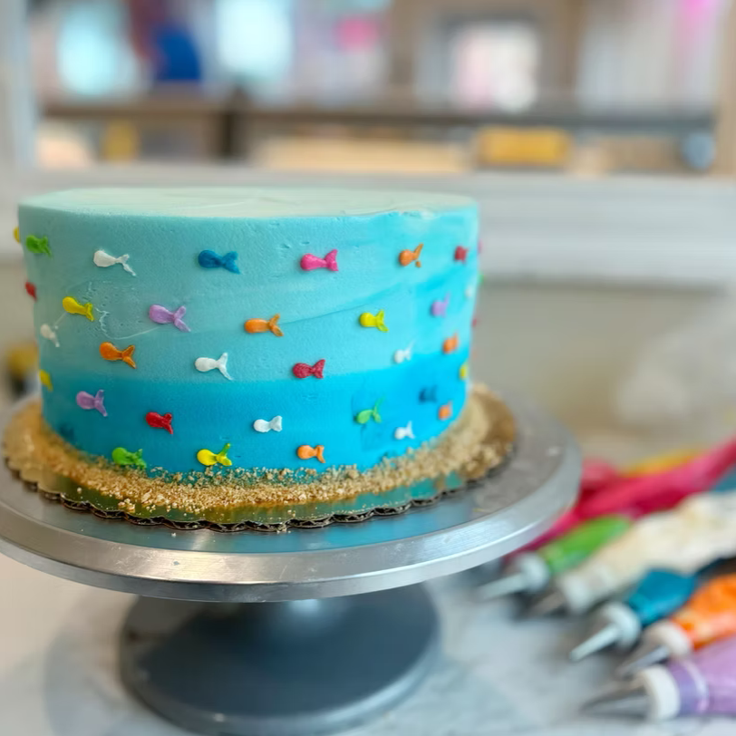 Ocean Theme Cake